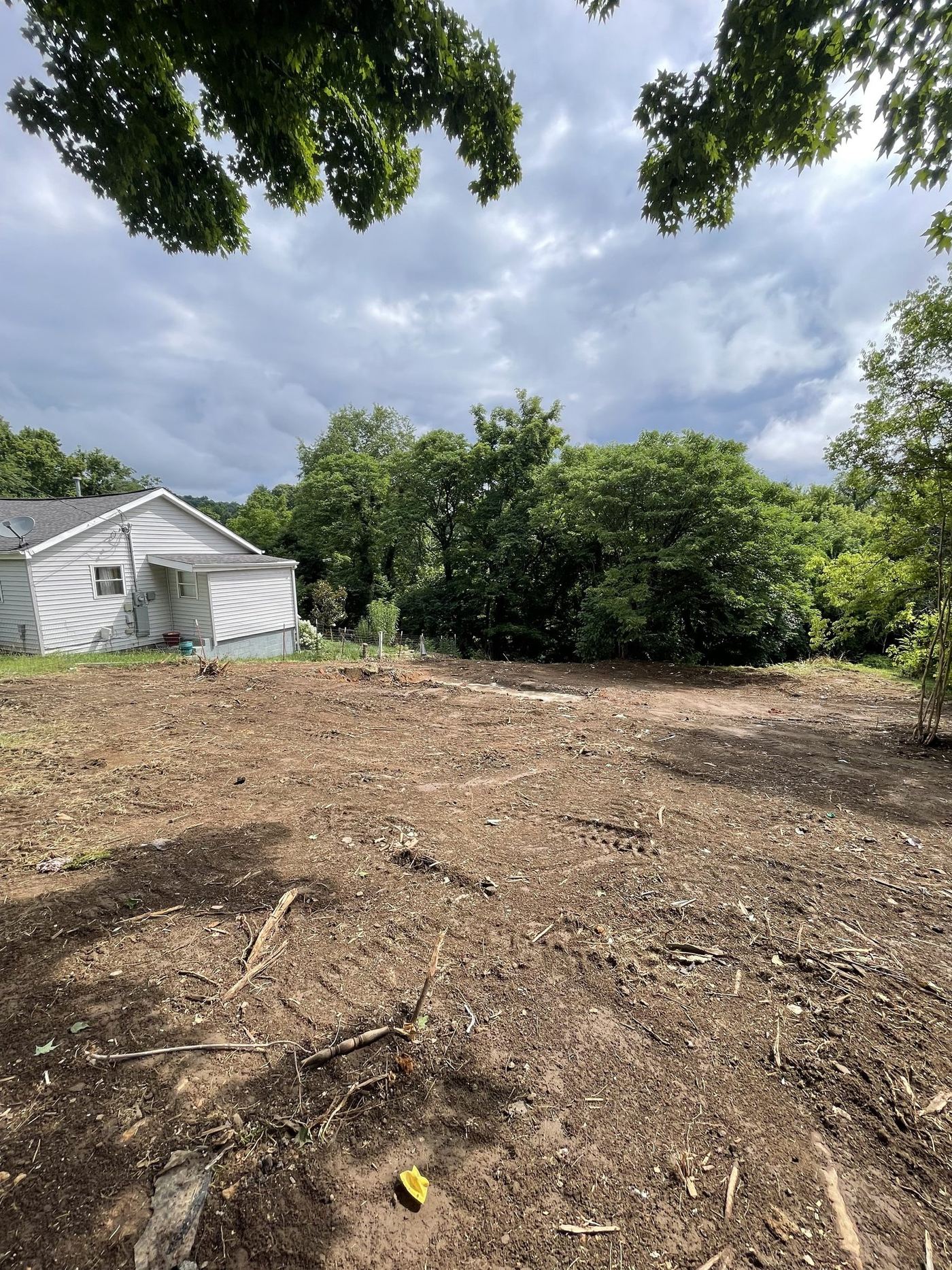 Lot cleared and graded, ready to build