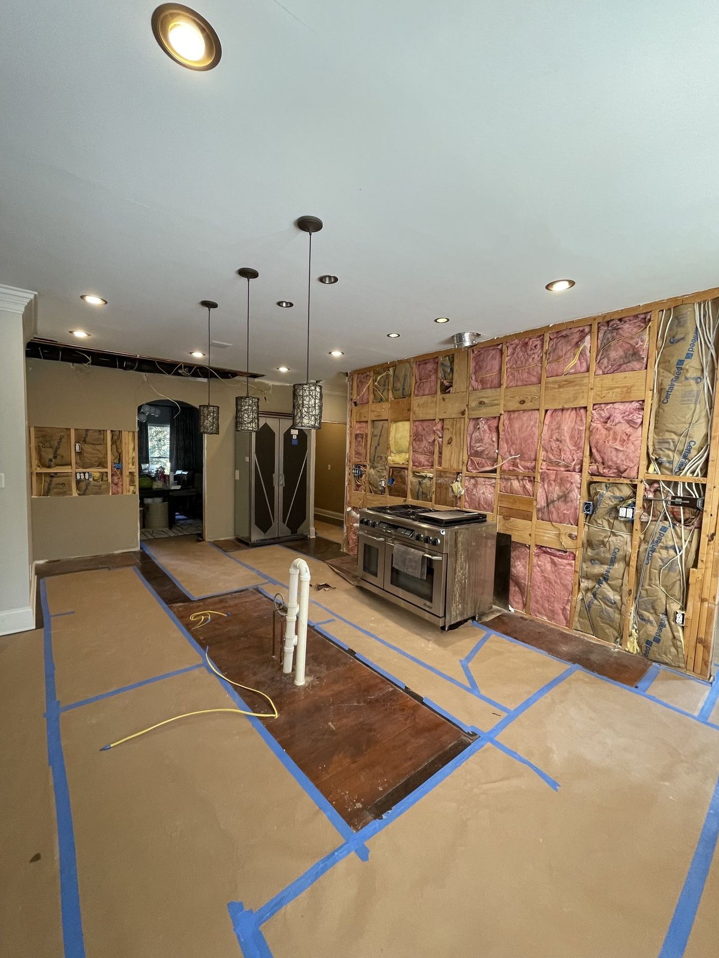 Demo Dudes crew job site in Knoxville
