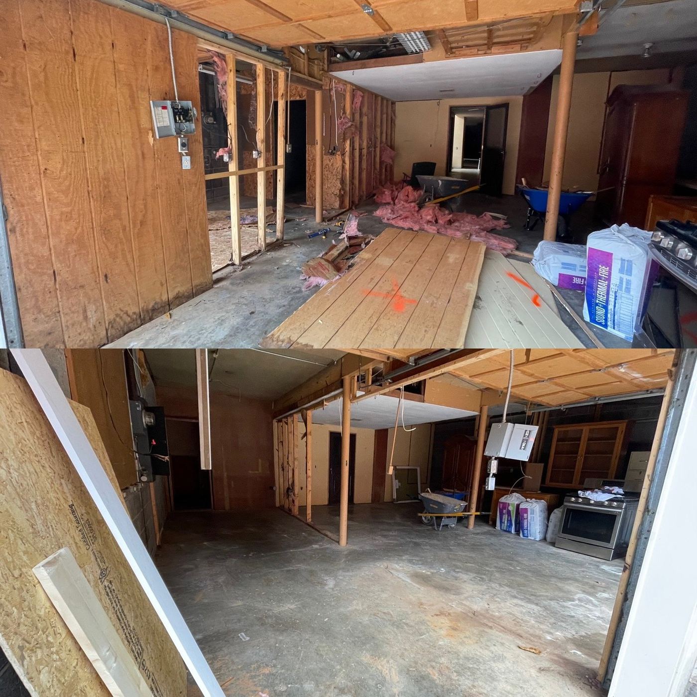 Interior demolition, Oak Ridge